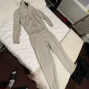 Grey polo sweatsuit